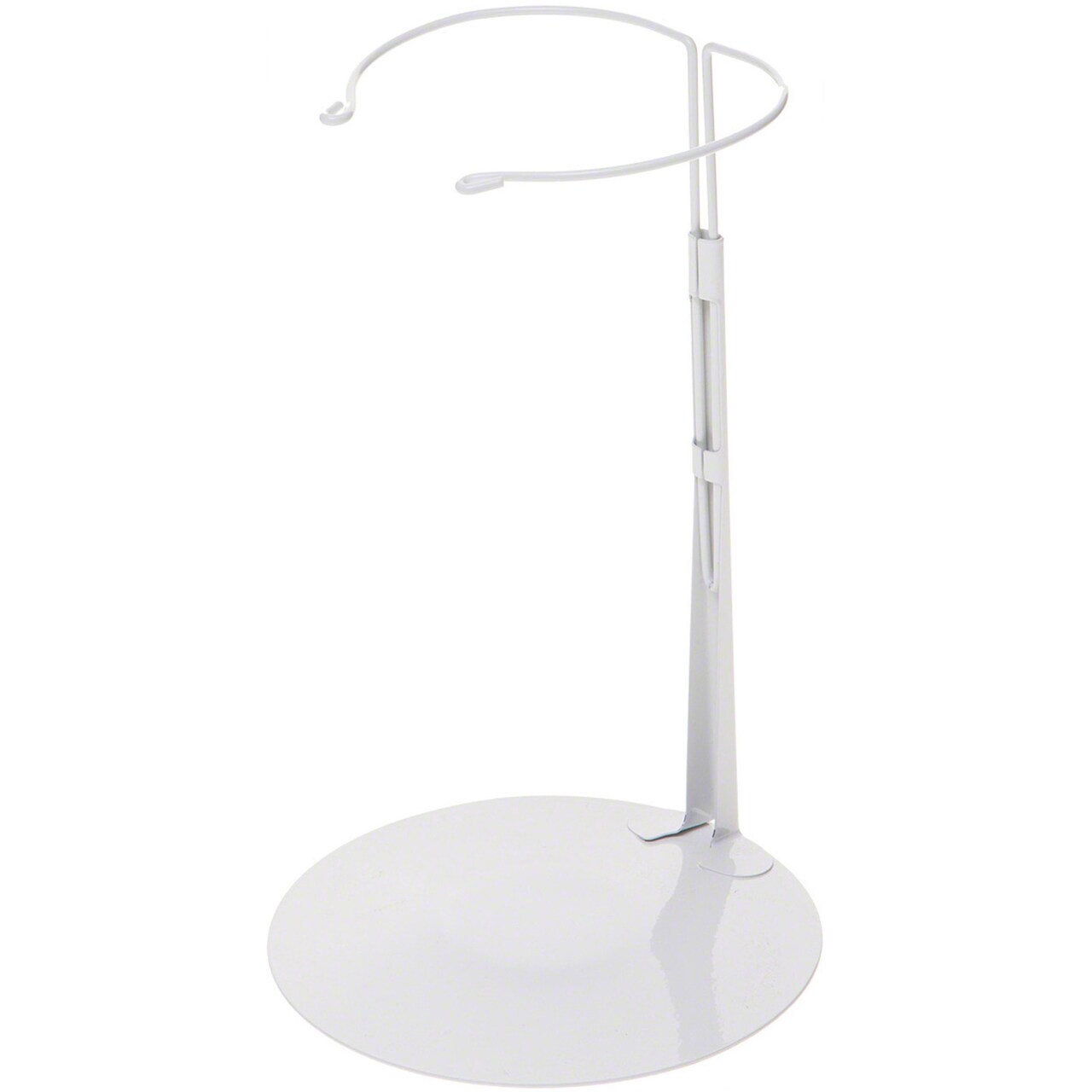 Kaiser 3301 White Adjustable Doll Stand, fits 16 to 26 inch Dolls, waist width adjusts from 6 to 6.75 inches